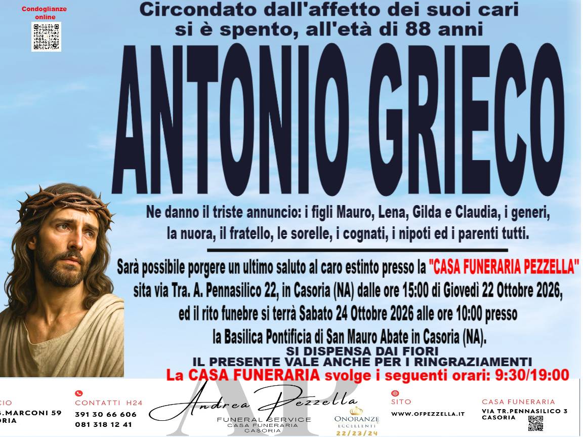 Manifesto funebre