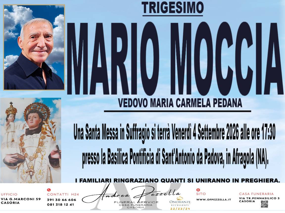 Manifesto MARIO MOCCIA