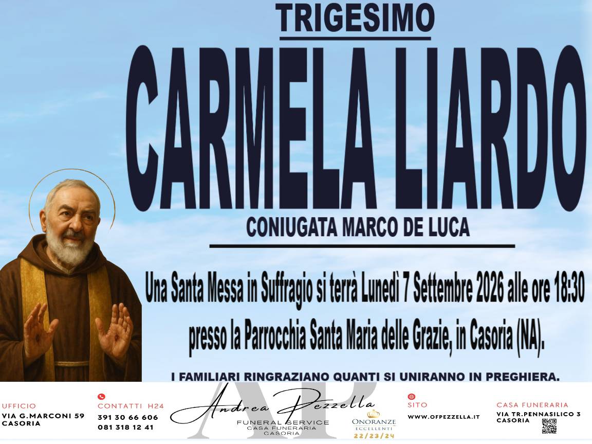 Manifesto CARMELA LIARDO