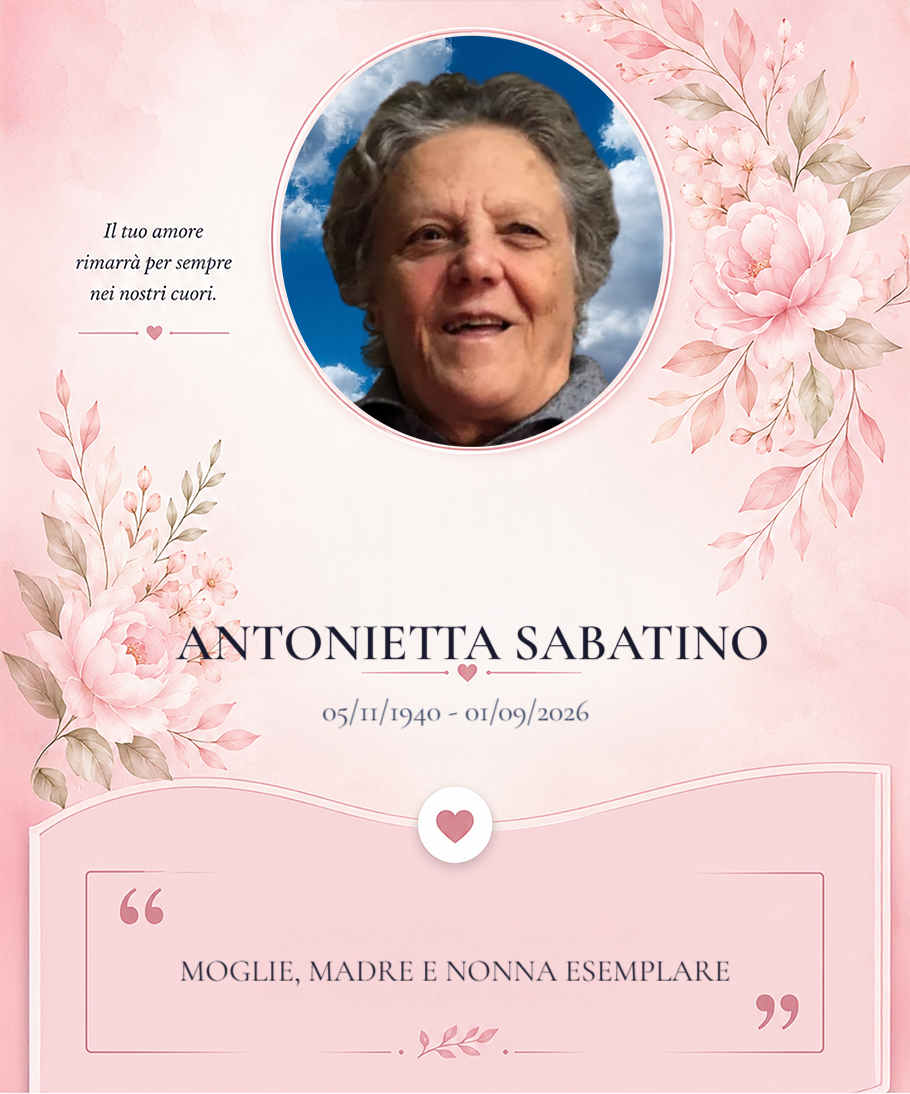 ANTONIETTA SABATINO