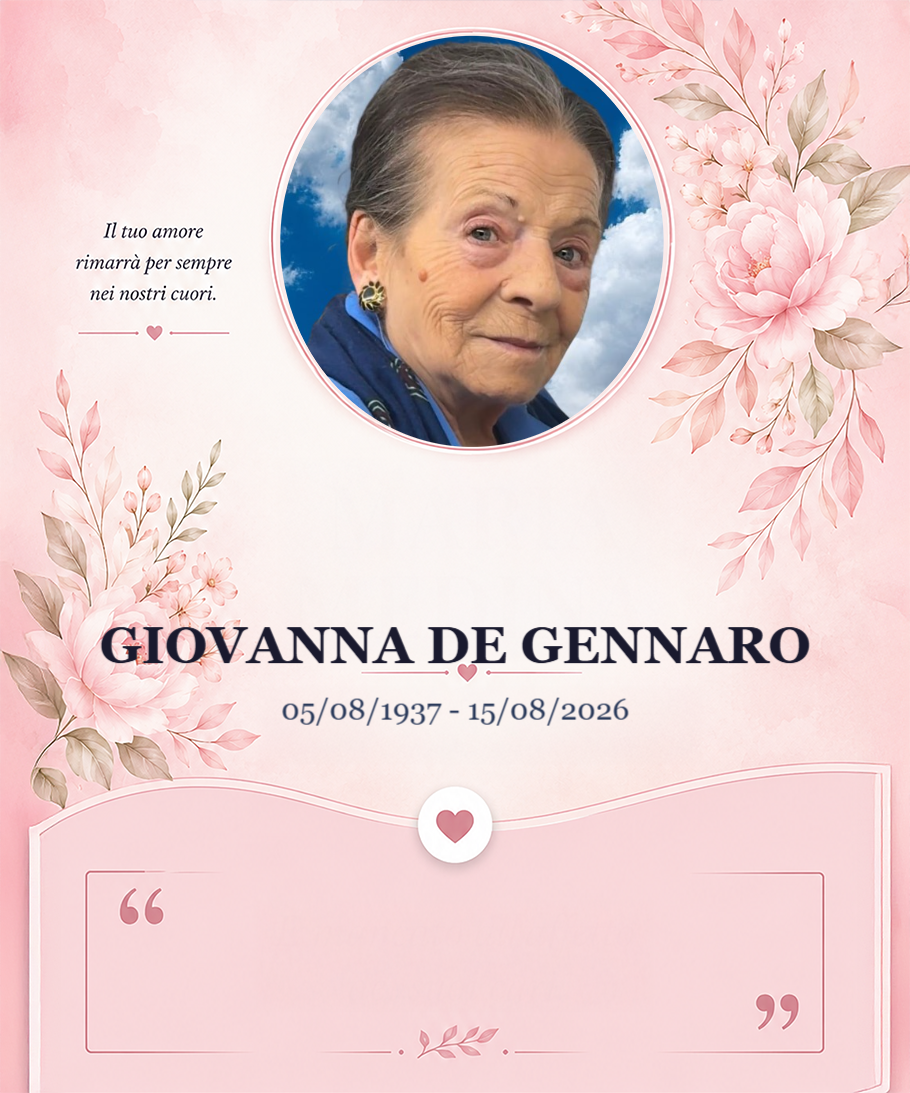 GIOVANNA DE GENNARO