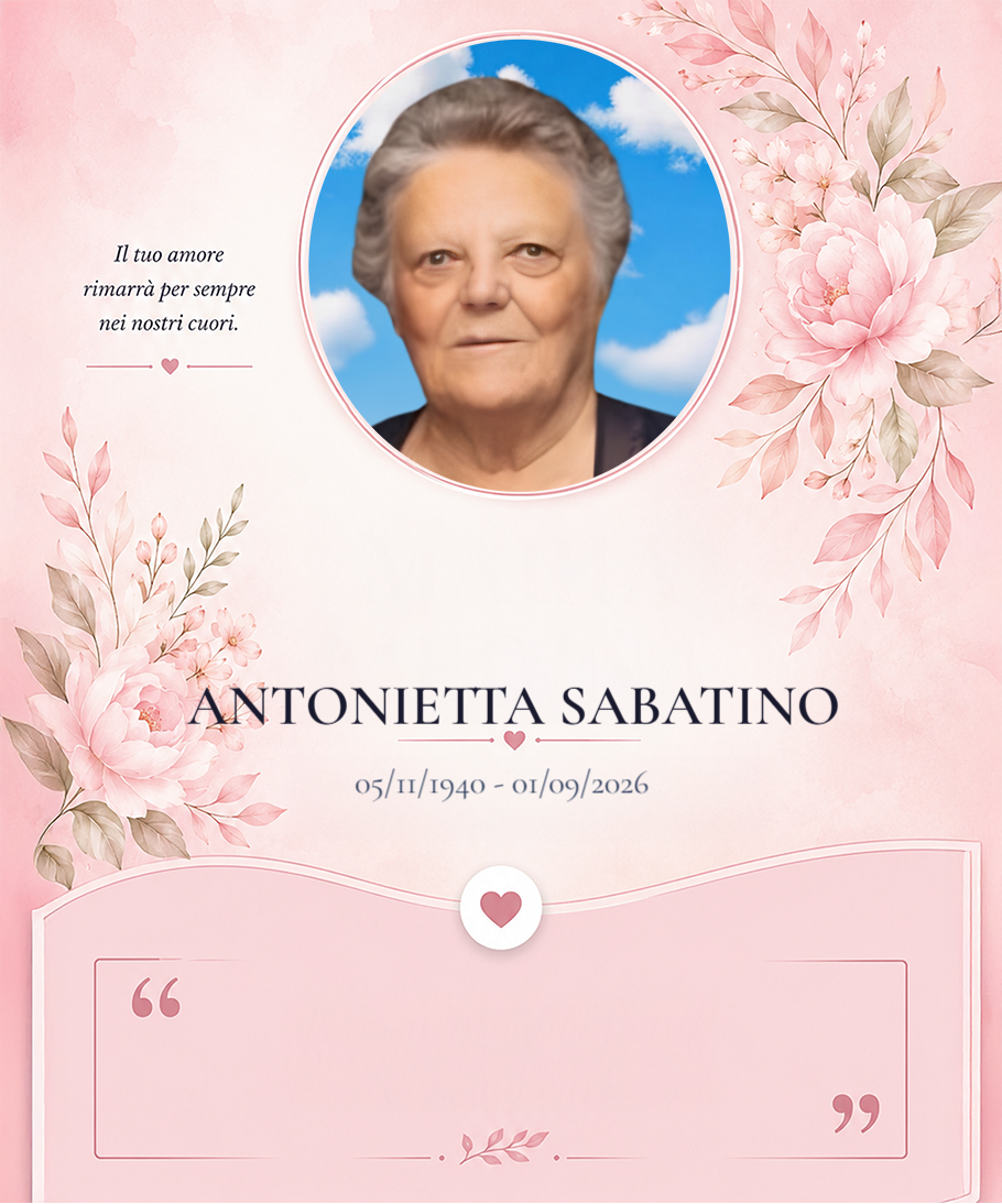 ANTONIETTA SABATINO